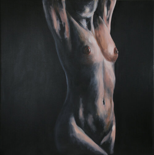 Passion Woman Nude1 de Iris Schiebener, Pintura a la venta en Singulart