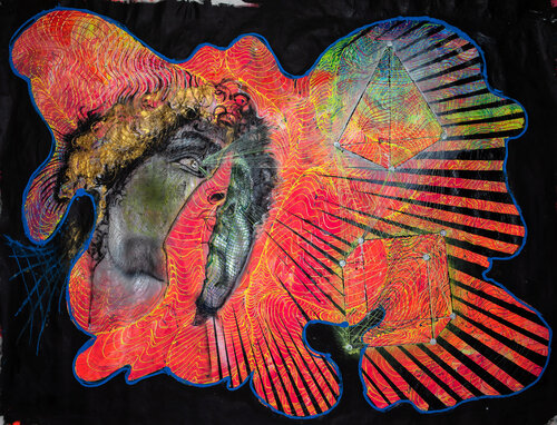 Reality Is An Illusion par Nikolaos Nikolaidis, Peinture en vente sur Singulart