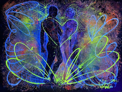 Divine Love van Nikolaos Nikolaidis, Schilderij te koop op Singulart