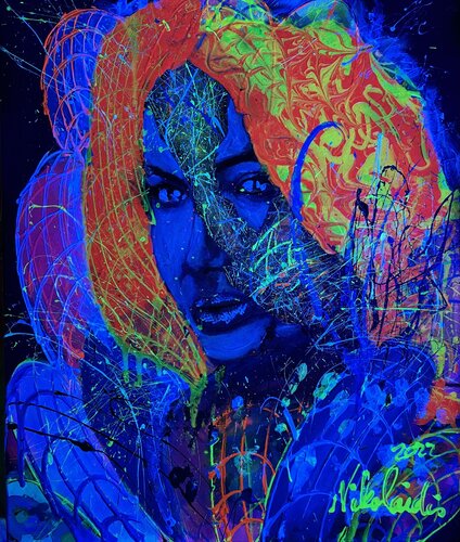 The Beautiful Feminine van Nikolaos Nikolaidis, Schilderij te koop op Singulart