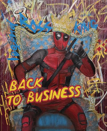 Back To Business van Nikolaos Nikolaidis, Schilderij te koop op Singulart