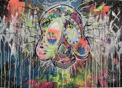 Miami Reviews van Nikolaos Nikolaidis, Schilderij te koop op Singulart