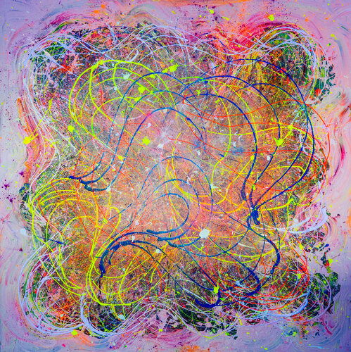 White Hole van Nikolaos Nikolaidis, Schilderij te koop op Singulart