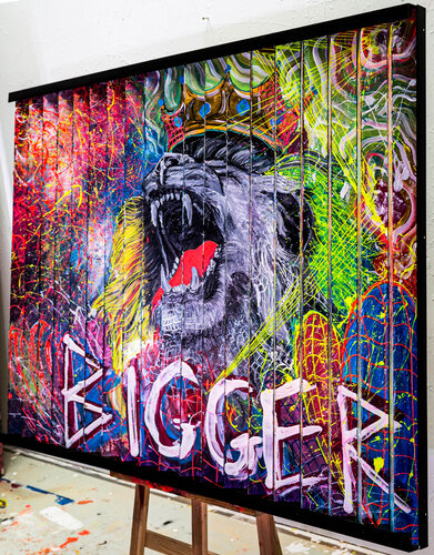 DREAM BIGGER von Nikolaos Nikolaidis, Malerei kaufen auf Singulart