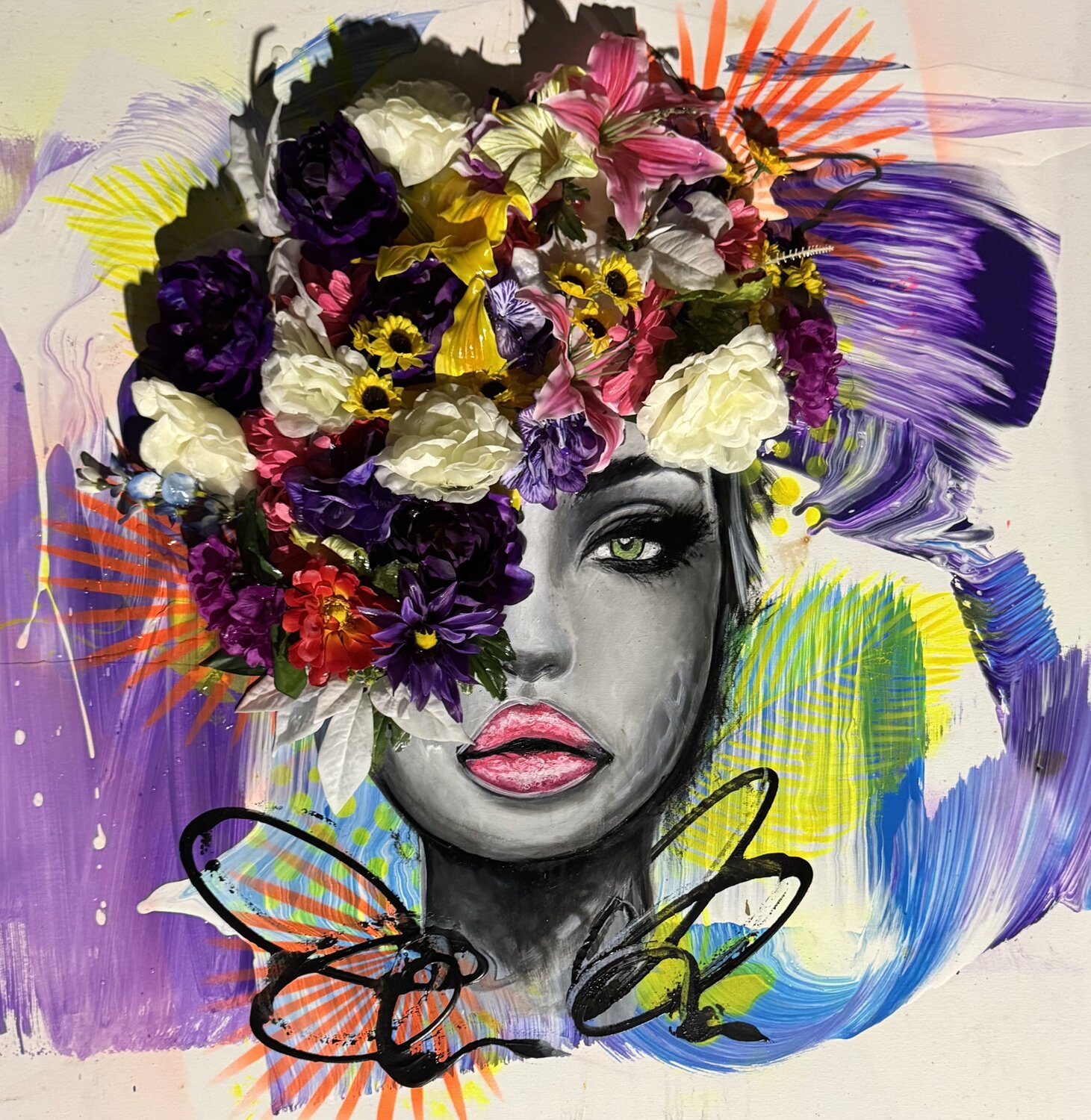 Blossom Nikolaos Nikolaidis Peinture originale à vendre