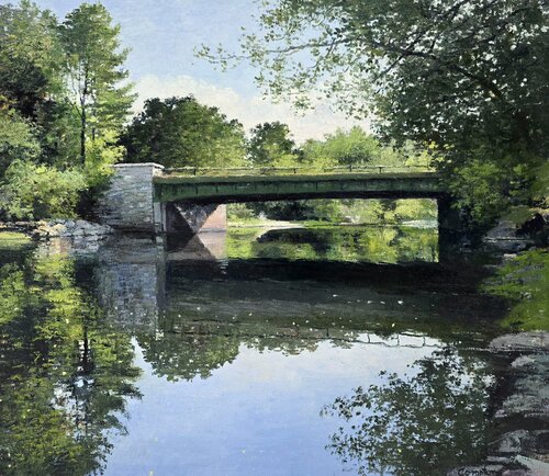 The Highway Bridge van Michael Compton, Schilderij te koop op Singulart