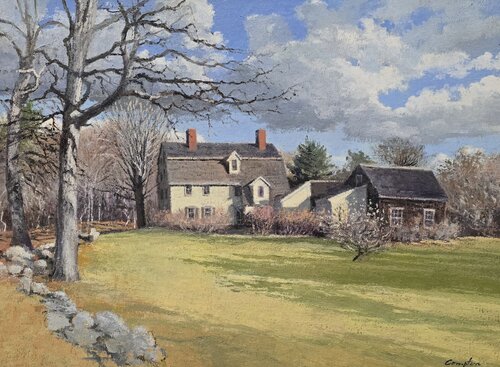 Windswept Farm di Michael Compton, Pittura in vendita su Singulart