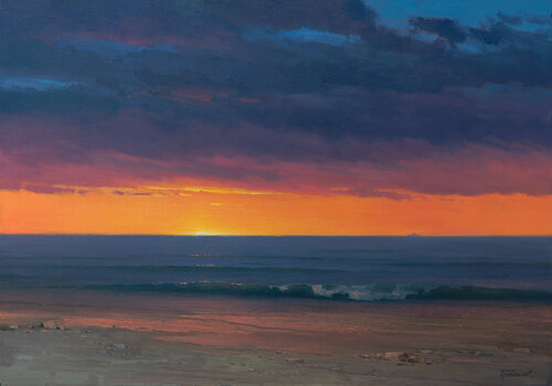 Tomorrow will be a new day van Sergey Brovkin, Schilderij te koop op Singulart