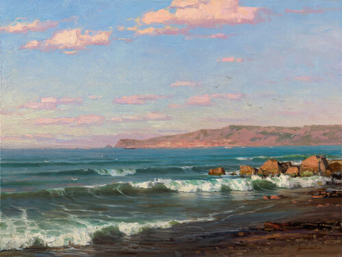 Morning surf von Sergey Brovkin, Malerei kaufen auf Singulart