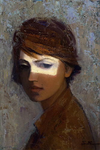 On the edge of silence di Sergey Brovkin, Pittura in vendita su Singulart