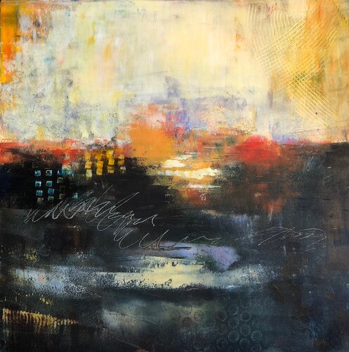 Evening Fall van Kari Feuer, Schilderij te koop op Singulart