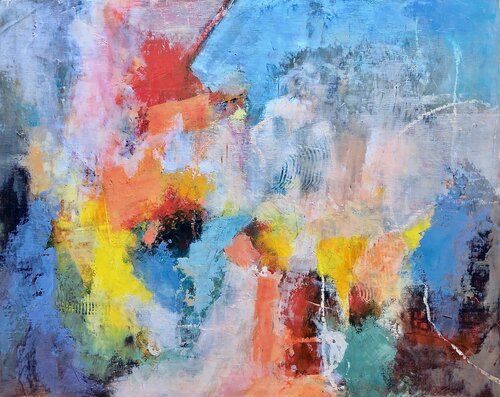 Fire in the Wind van Kari Feuer, Schilderij te koop op Singulart