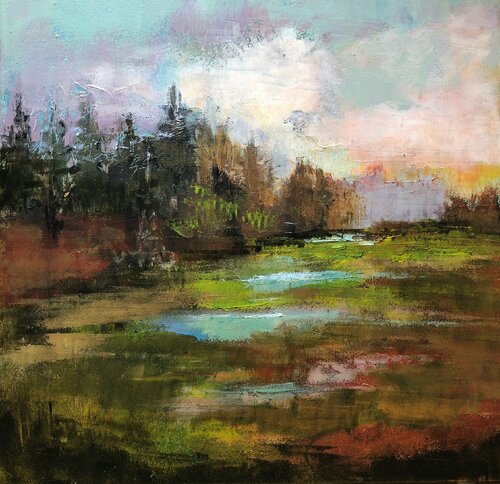 Wetlands von Kari Feuer, Malerei kaufen auf Singulart