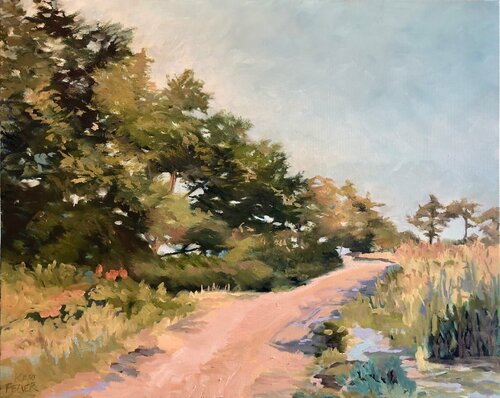 Path to the Overlook von Kari Feuer, Malerei kaufen auf Singulart