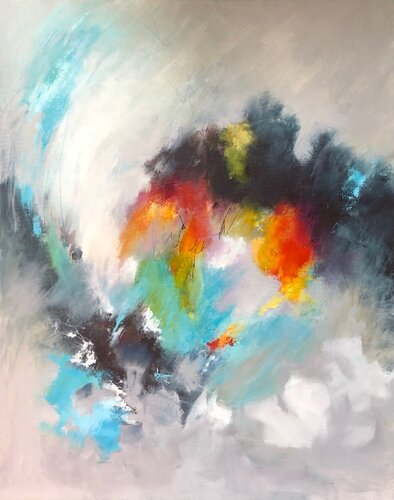 High Surf di Kari Feuer, Pittura in vendita su Singulart