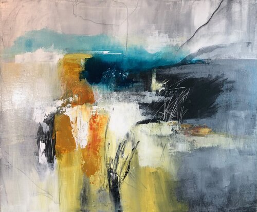 The Language of the Waves by Kari Feuer, 油畫 for Sale on Singulart