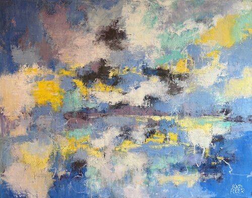 Cloud Music de Kari Feuer, Pintura a la venta en Singulart