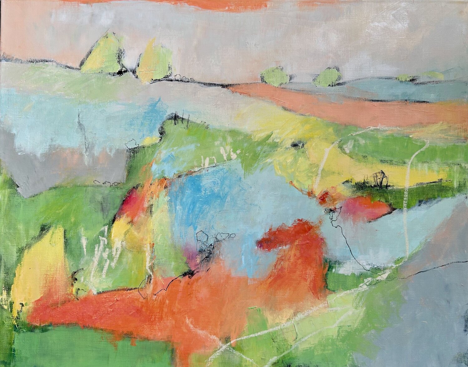 Pastorale Kari Feuer Pintura original en venta