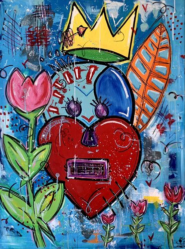 The Lion King von Virginia Valère, Malerei kaufen auf Singulart