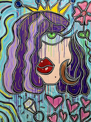 Mo'nique van Virginia Valère, Schilderij te koop op Singulart