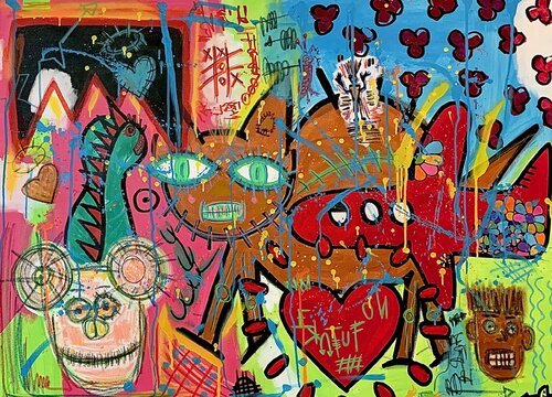 THE CICADA by Virginia Valère, Painting for Sale on Singulart