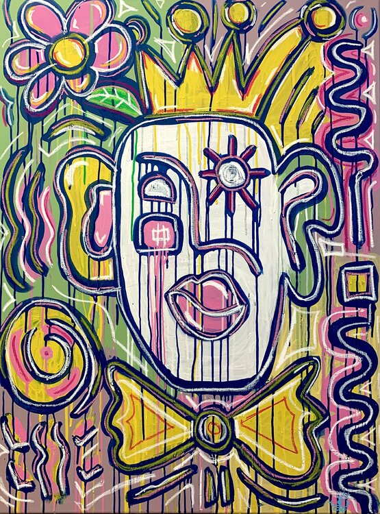 The king Clown Virginia Valère