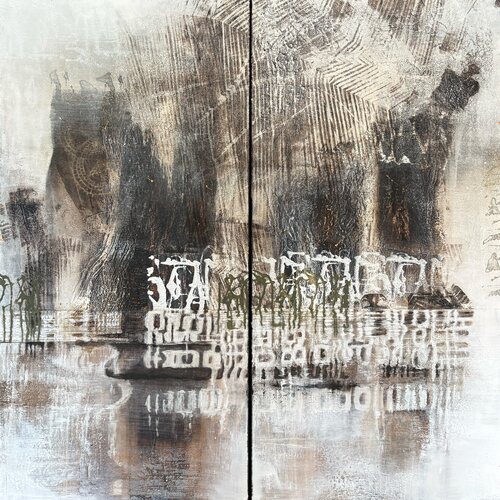 Road to Hana (Diptychon) van Carole Kohler, Schilderij te koop op Singulart