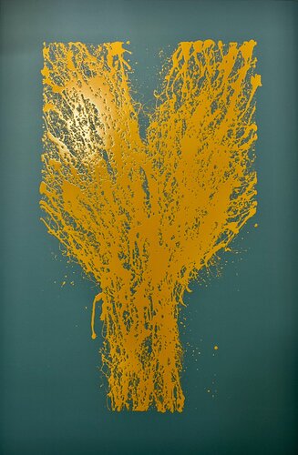 Cornigera, corallo 2023 by Gregorio Codagnone, Painting for Sale on Singulart