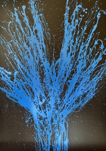 E' blu celeste by Gregorio Codagnone, Painting for Sale on Singulart