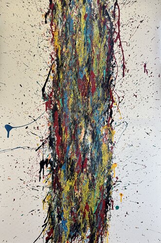 Evoluzione nel tempo by Gregorio Codagnone, Painting for Sale on Singulart