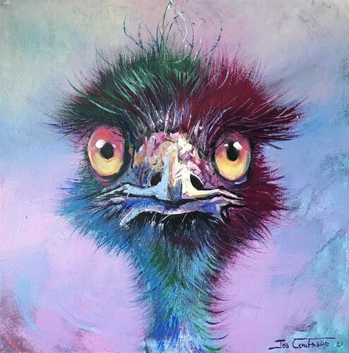 Emu 88 by Jos Coufreur, Painting for Sale on Singulart