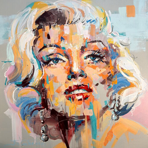 Marilyn Monroe 18 by Jos Coufreur, Painting for Sale on Singulart