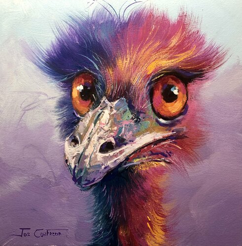Emu 93 by Jos Coufreur, Painting for Sale on Singulart