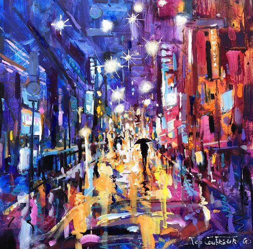 Cityscape 5 by Jos Coufreur, Painting for Sale on Singulart
