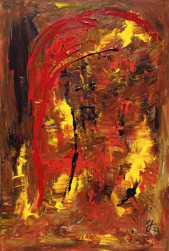 The Joy of the Basic self van Diego Jacobson, Schilderij te koop op Singulart