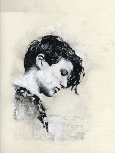 "Sophie Scholl" (09.05.2021- 100-ster Geburtstag) di Benno Noll, Opera su carta in vendita su Singulart