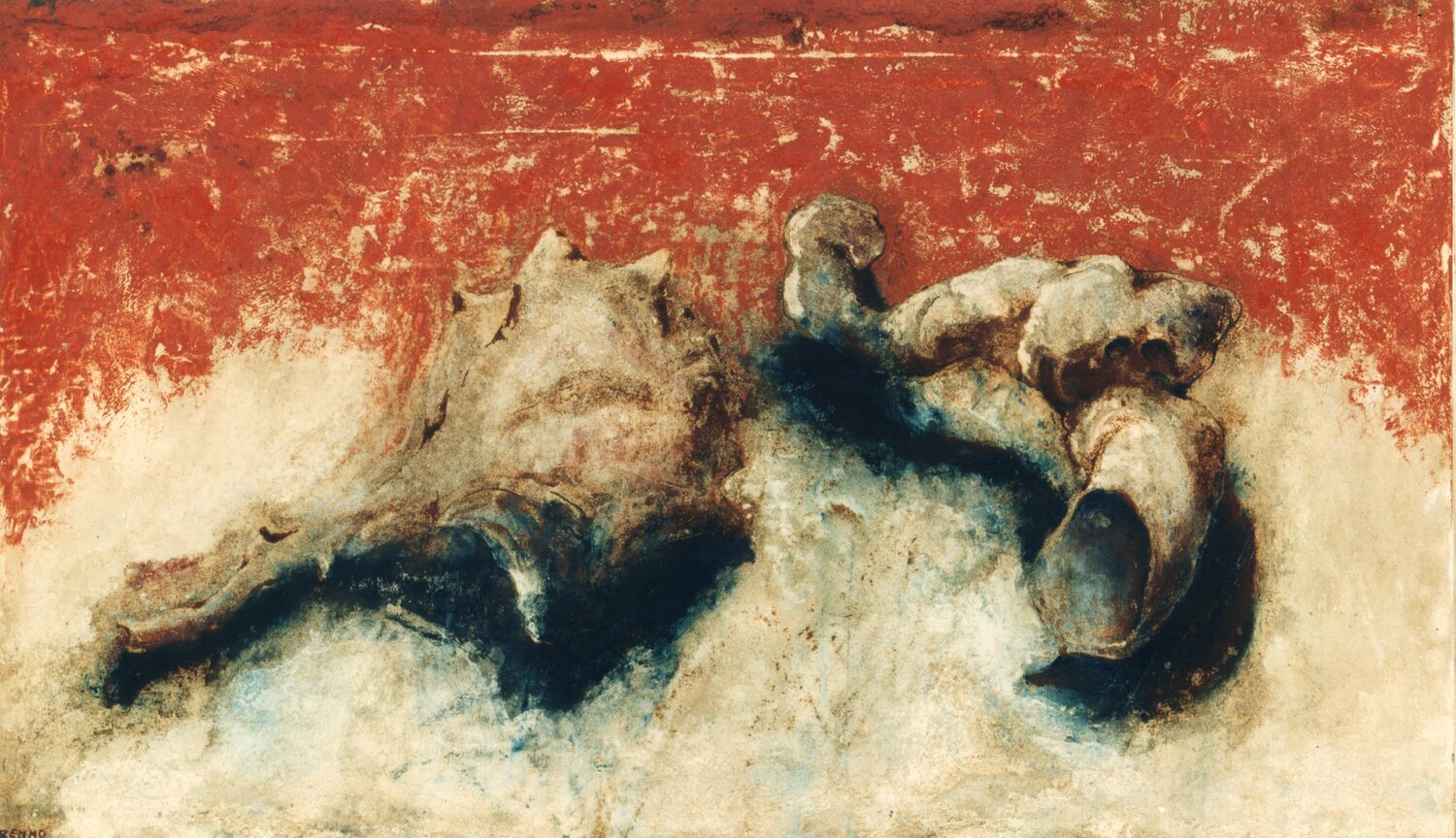 "Röhrenwurm am Strand" Benno Noll