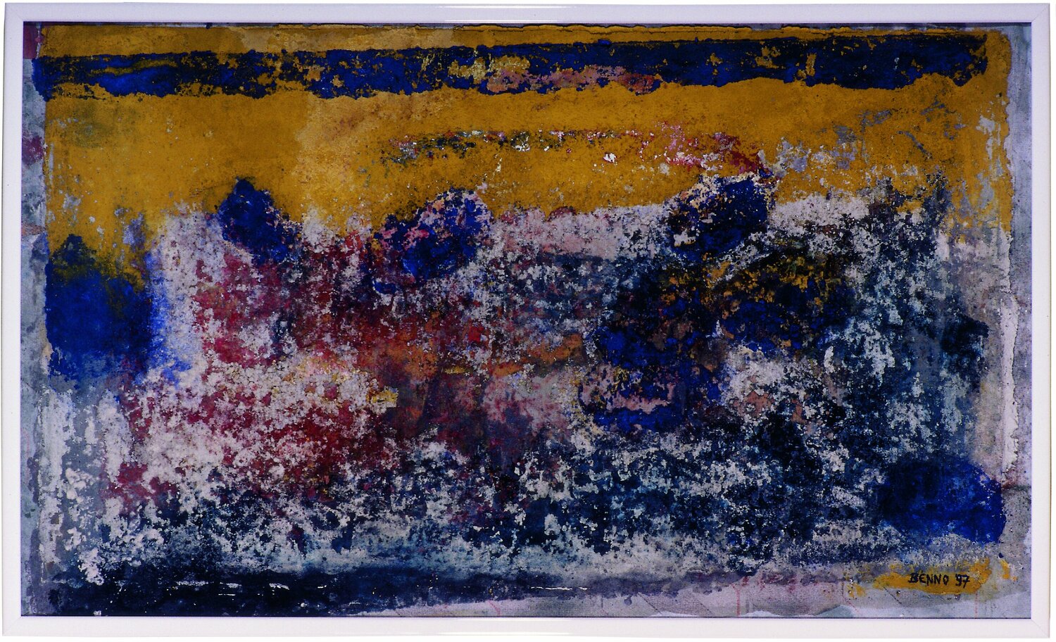 "Nature morte mit Oliven" Benno Noll