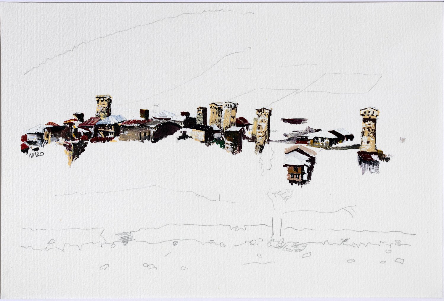 "Ushguli II" Benno Noll