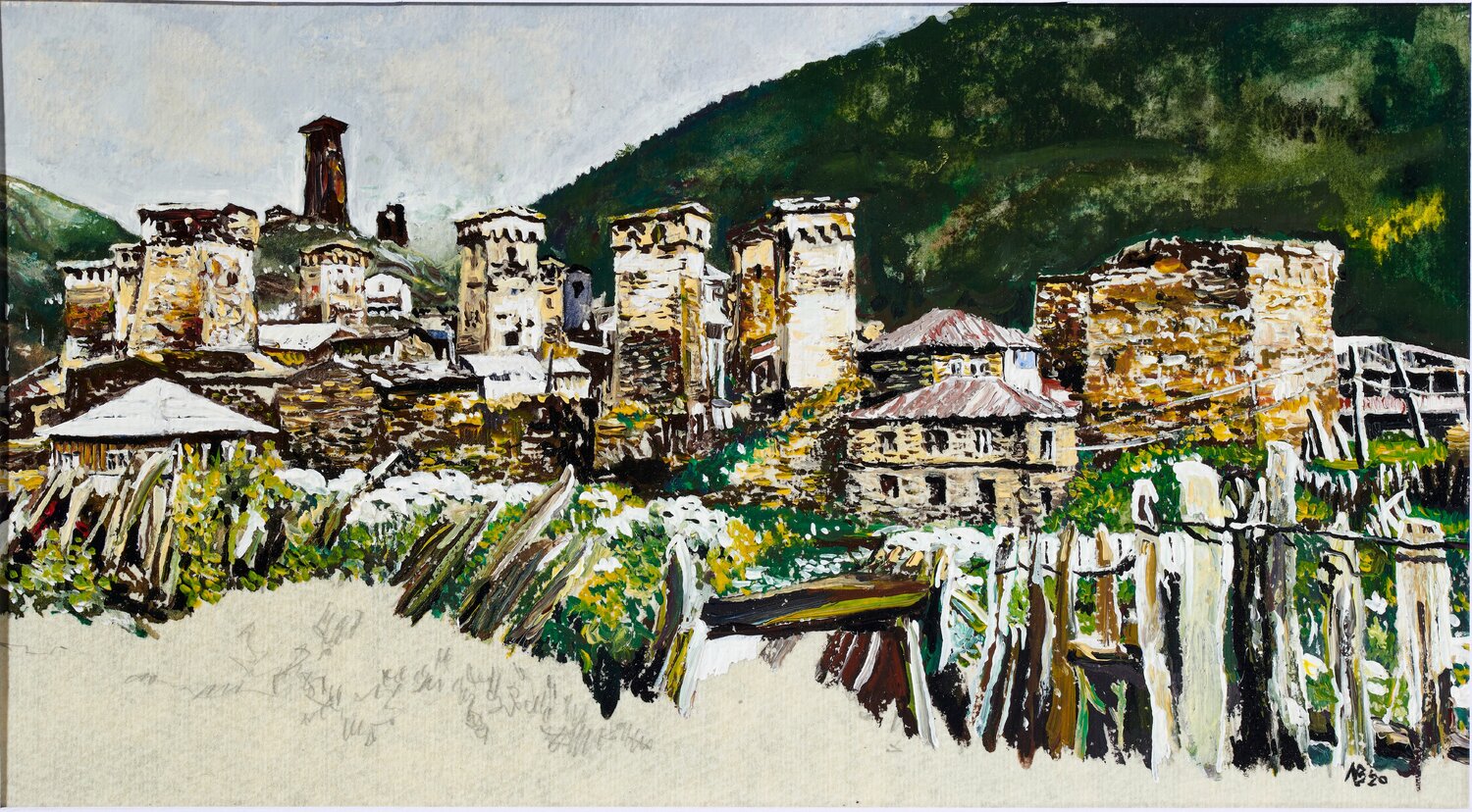 "Ushguli I" Benno Noll