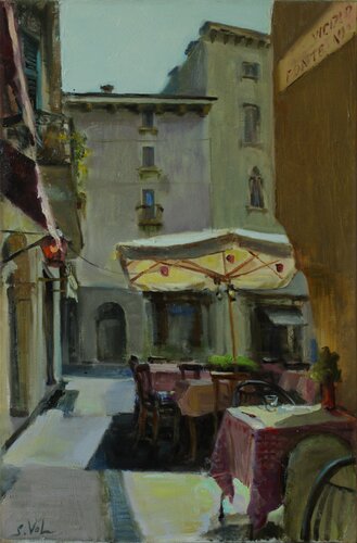 Siesta by Svitlana Vol, 회화 for Sale on Singulart