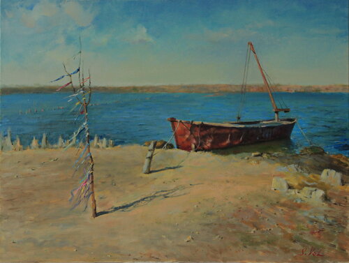 Kuyalnik-Liman von Svitlana Vol, Malerei kaufen auf Singulart