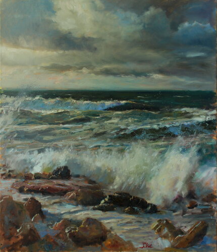 Waves by Svitlana Vol, 회화 for Sale on Singulart
