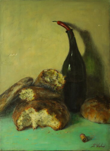 The Five Loaves by Svitlana Vol, 회화 for Sale on Singulart
