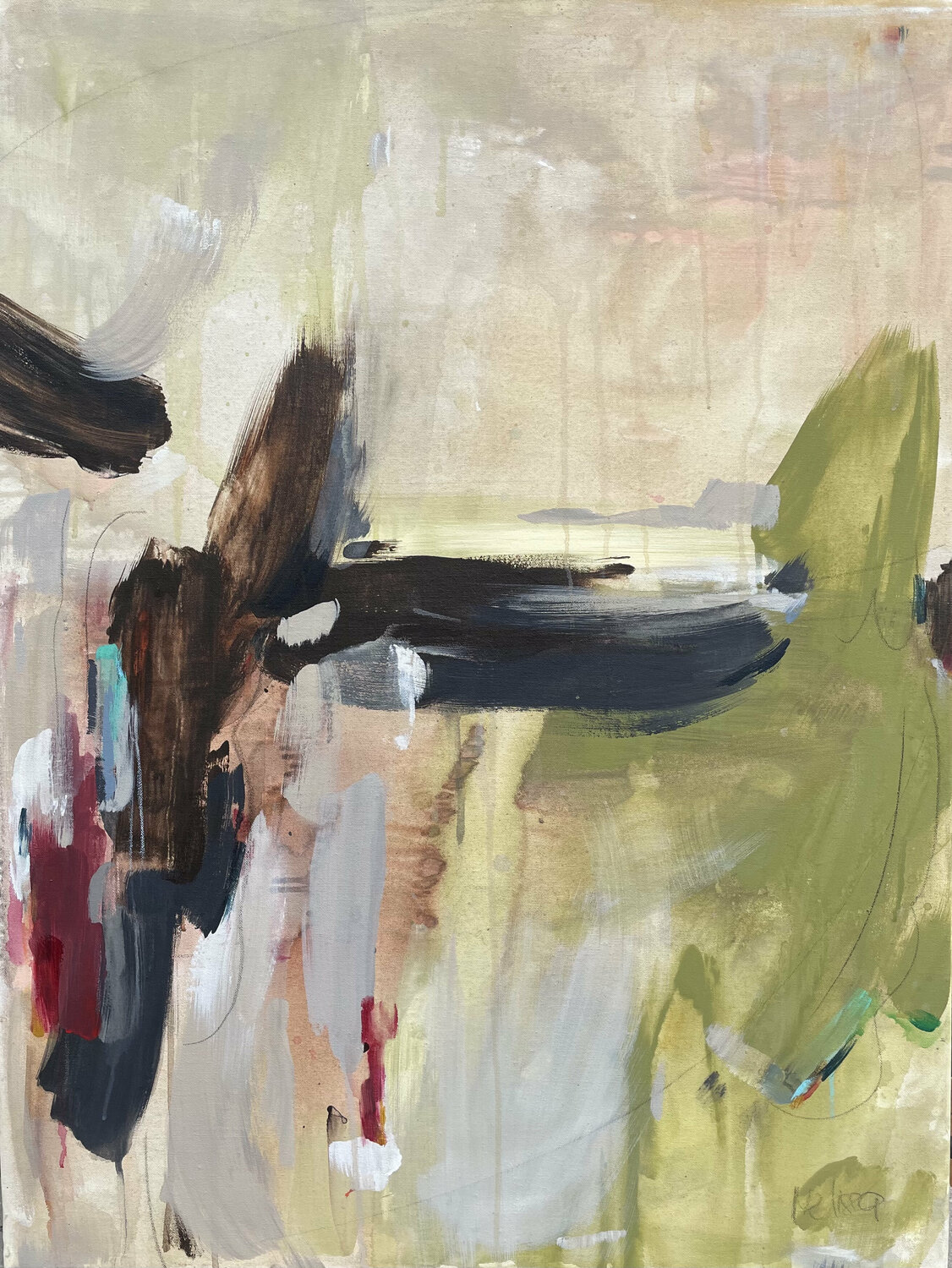 Life Happens by Mélissa Beaulieu (2018) Painting Acrylic, Pastel on