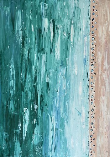 BAHAMOS van Helen She, Schilderij te koop op Singulart