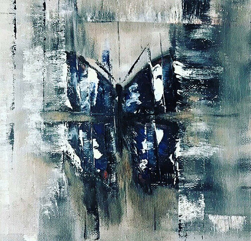 BUTTERFLY van Helen She, Schilderij te koop op Singulart