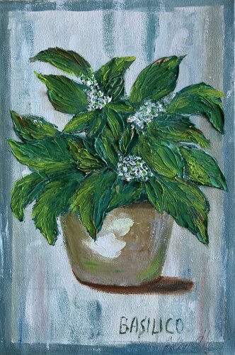 BASILICO di Helen She, Pittura in vendita su Singulart