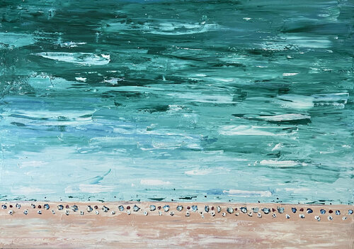 BAHAMOS di Helen She, Pittura in vendita su Singulart