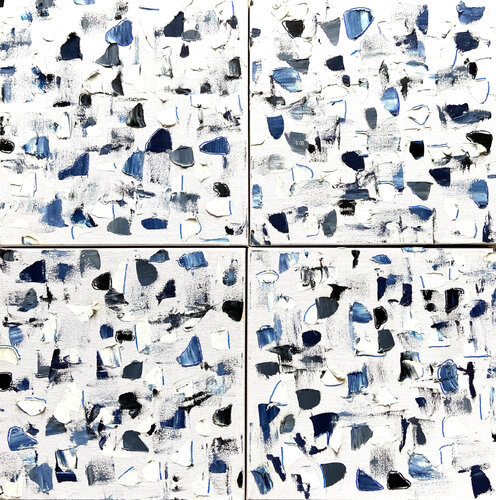 ABSTRACT NEW YORK di Helen She, Pittura in vendita su Singulart